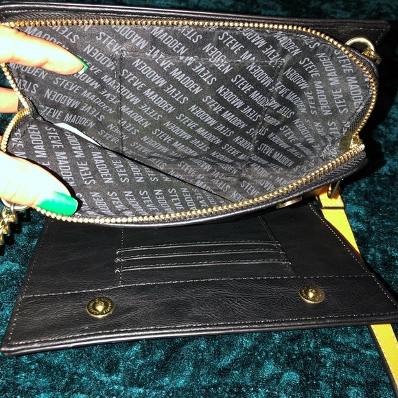 Steve Madden yellow purse - Picture 3 of 4